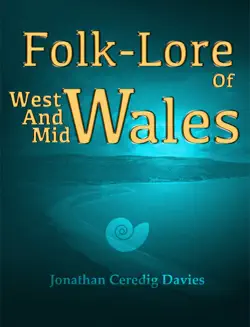 folk-lore of west and mid-wales book cover image