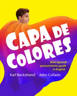 capa de colores: spanish with english pronunciation guide book cover image
