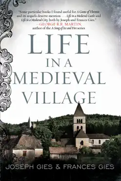 life in a medieval village book cover image
