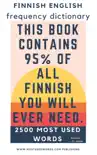 Finnish English Frequency Dictionary synopsis, comments