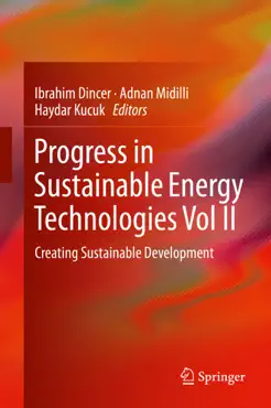 progress in sustainable energy technologies vol ii book cover image
