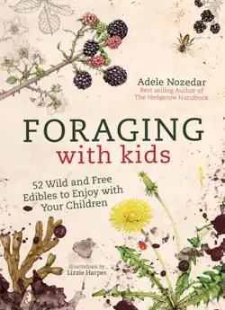 foraging with kids book cover image