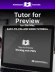 Tutor for Preview for the Mac synopsis, comments