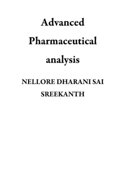 advanced pharmaceutical analysis book cover image