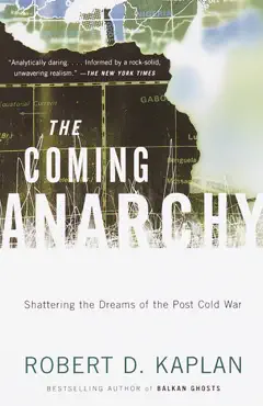 the coming anarchy imagen de la portada del libro