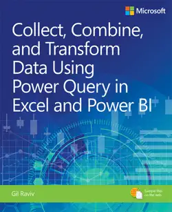 collect, combine, and transform data using power query in excel and power bi book cover image