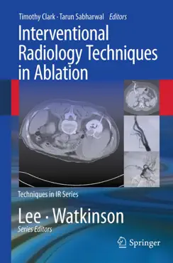 interventional radiology techniques in ablation book cover image