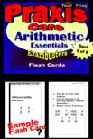 PRAXIS Core Test Prep Arithmetic Review--Exambusters Flash Cards--Workbook 6 of 8 synopsis, comments