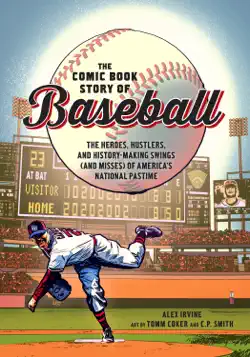 the comic book story of baseball book cover image