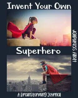 invent your own superhero book cover image