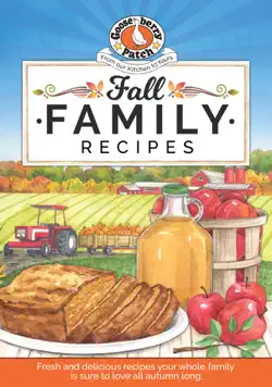 fall family recipes book cover image