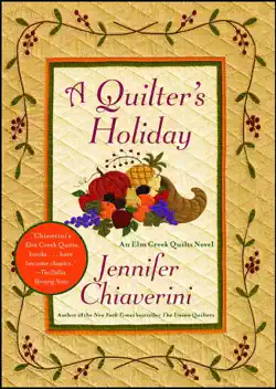 a quilter's holiday book cover image