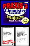 PRAXIS II Chemistry Test Prep Review--Exambusters Flash Cards synopsis, comments