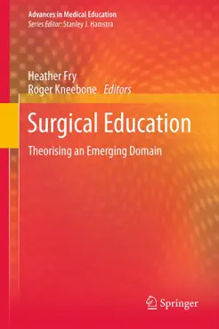 surgical education book cover image