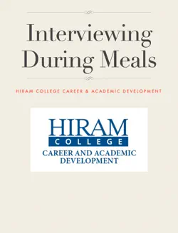interviewing during meals book cover image