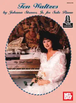 ten waltzes by johann strauss, jr. for solo piano book cover image