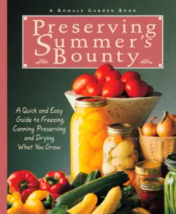 preserving summer's bounty book cover image