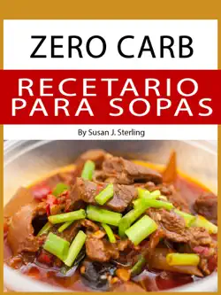 zero carb recetario para sopas book cover image