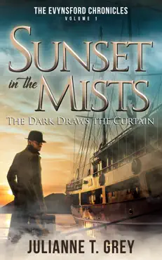 sunset in the mists - the dark draws the curtain book cover image