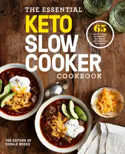 the essential keto slow cooker cookbook book cover image