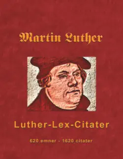 martin luther - luther-lex-citater book cover image