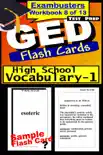 GED Test Prep High School Vocabulary 1 Review--Exambusters Flash Cards--Workbook 8 of 13 synopsis, comments