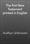 The first New Testament printed in English synopsis, comments