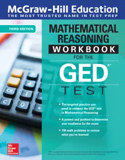 mcgraw-hill education mathematical reasoning workbook for the ged test, third edition book cover image