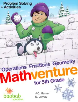 mathventure for 5th grade book cover image