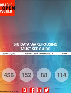 big data warehousing must see guide for oracle openworld 2017 book cover image