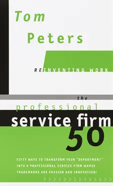 the professional service firm50 imagen de la portada del libro