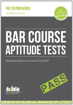 bar course aptitude tests book cover image