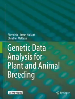 genetic data analysis for plant and animal breeding book cover image
