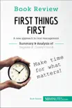 Book Review: First Things First by Stephen R. Covey sinopsis y comentarios