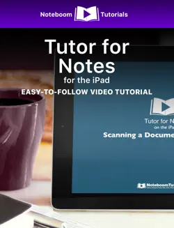 tutor for notes for the ipad book cover image