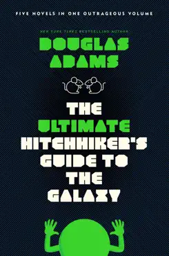 the ultimate hitchhiker's guide to the galaxy book cover image