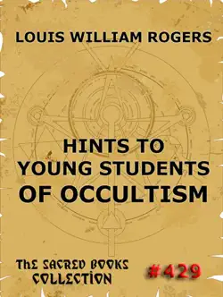 hints to young students of occultism book cover image