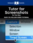 Tutor for Screenshots for the Mac synopsis, comments