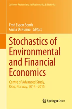 stochastics of environmental and financial economics book cover image