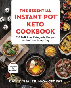 the essential instant pot® keto cookbook book cover image