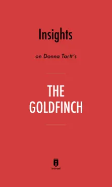 insights on donna tartt's the goldfinch by instaread imagen de la portada del libro