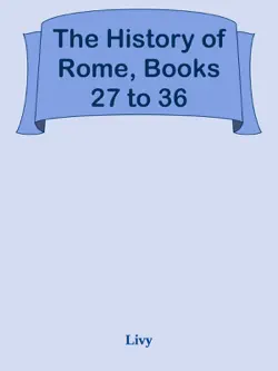 the history of rome, books 27 to 36 book cover image