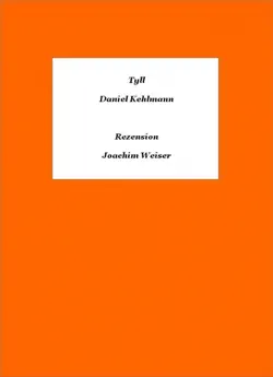 »tyll« von daniel kehlmann - rezension imagen de la portada del libro