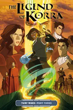the legend of korra: turf wars part three book cover image