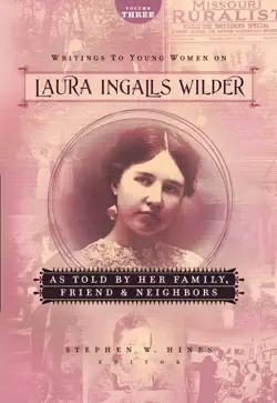 writings to young women on laura ingalls wilder - volume three book cover image