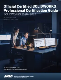 official certified solidworks professional certification guide book cover image