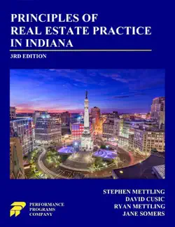 principles of real estate practice in indiana book cover image
