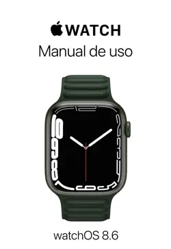 manual de uso del apple watch imagen de la portada del libro