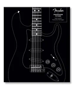 fender stratocaster 70 years book cover image