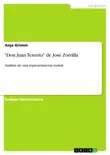 "Don Juan Tenorio" de José Zorrilla sinopsis y comentarios
